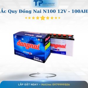 Ắc quy Đồng Nai N100 12V - 100AH chính hãng