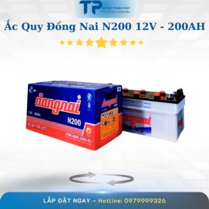 Ắc quy Đồng Nai N200 12V - 200AH
