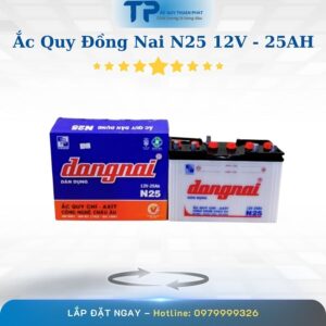 Ắc quy Đồng Nai N25 12V - 25AH