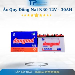 Ắc quy Đồng Nai N30 12V - 30AH