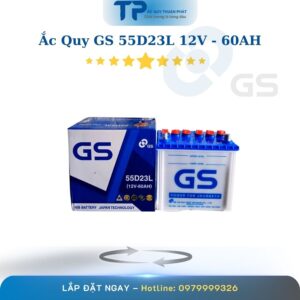 Ắc quy GS 55D23L 12V - 60AH