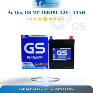 Ắc quy GS MF 40B19L 12V - 35AH