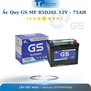 Ắc quy GS MF 85D26L 12V - 75AH