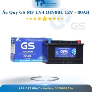 Ắc quy GS MF LN4 DIN80L 12V - 80AH