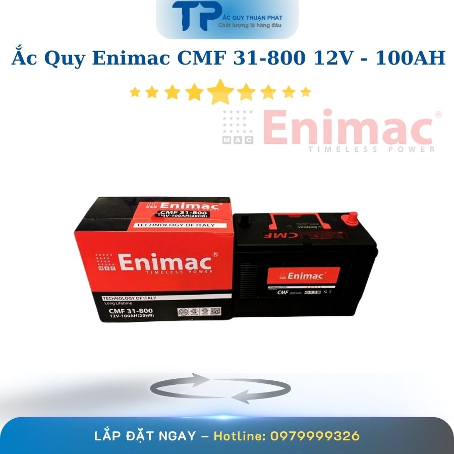 Ắc quy Enimac CMF 31-800 12V - 100AH