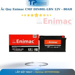 Ắc quy Enimac CMF DIN80L-LBN 12V - 80AH