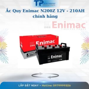 Ắc quy Enimac N200Z 12V - 210AH chính hãng