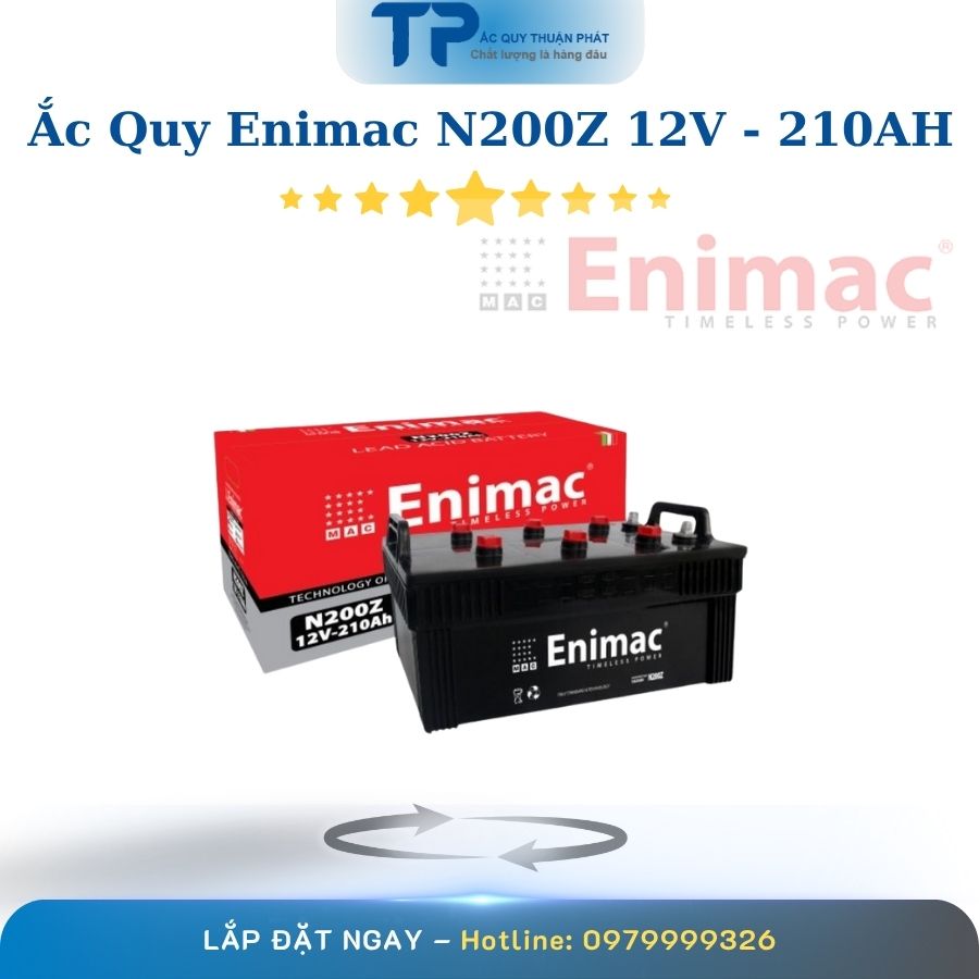 Ắc quy Enimac N200Z 12V - 210AH