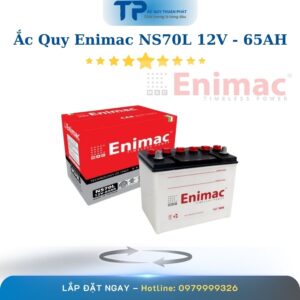 Ắc quy Enimac NS70L 12V - 65AH