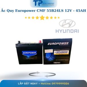 Ắc quy Europower CMF 55B24LS 12V - 45AH