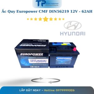 Ắc quy Europower CMF DIN56219 12V - 62AH