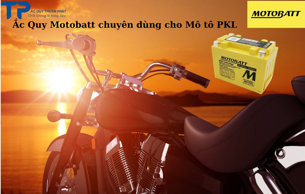 Ắc quy Motobatt chuyên dùng cho mô tô PK