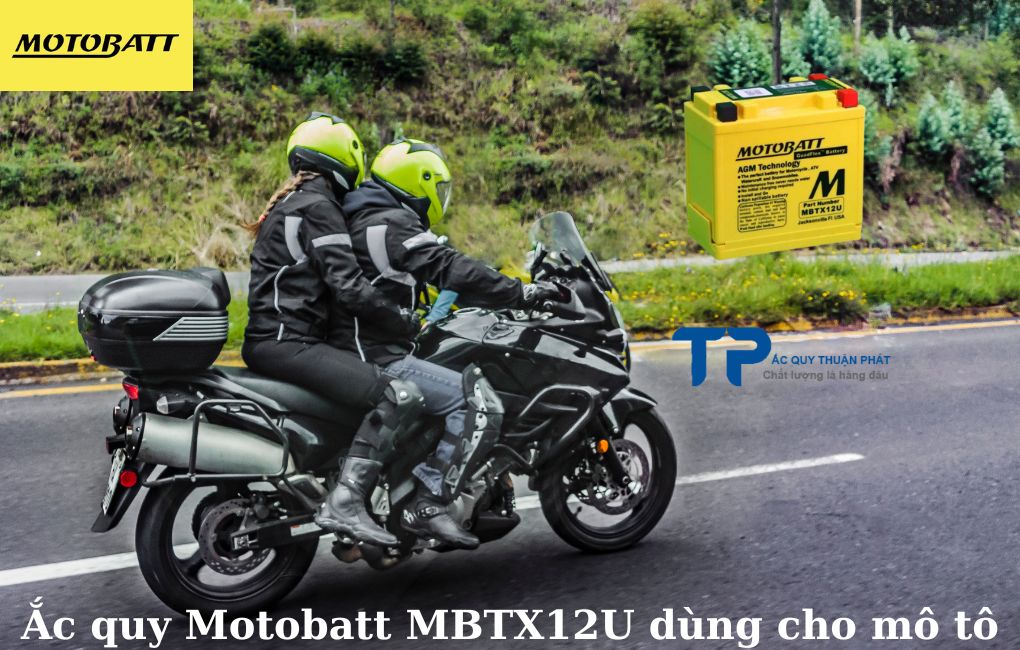 Ắc quy Motobatt MBTX12U dùng cho mô tô