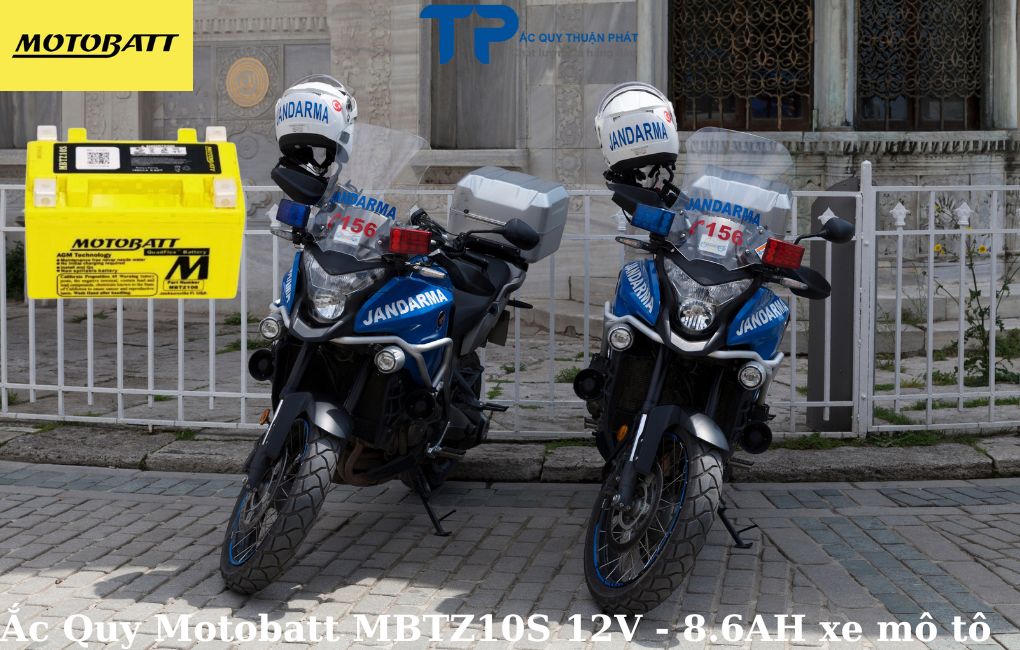 Ắc quy Motobatt MBTZ10S 12V - 8.6AH xe Mô tô