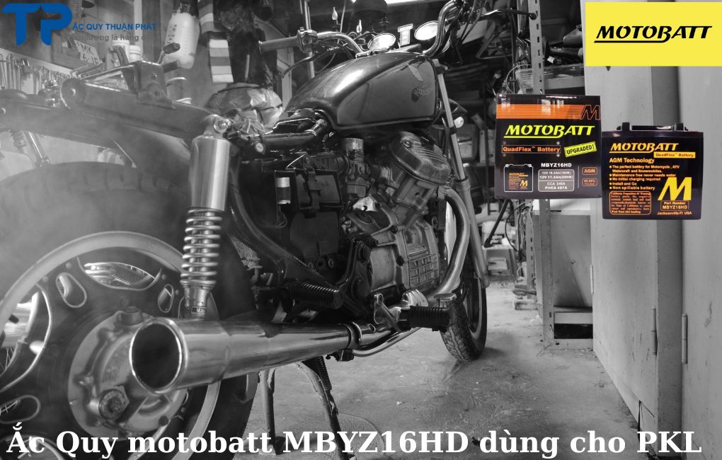 Ắc quy Motobatt MBYZ16HD dùng cho PKL
