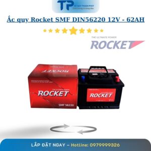 Ác quy Rocket SMF DIN56220 12V - 62AH