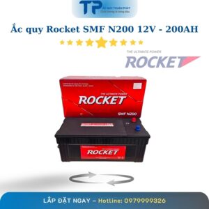 Ắc quy Rocket SMF N200 12V - 200AH