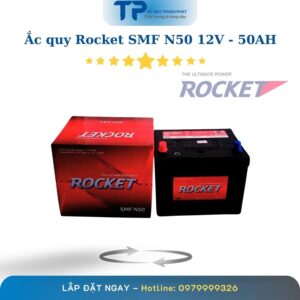 Ắc quy Rocket SMF N50 12V - 50AH