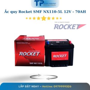 Ắc quy Rocket SMF NX110-5L 12V - 70AH