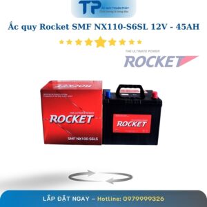 Ắc quy Rocket SMF NX110-S6SL 12V - 45AH