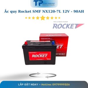 Ắc quy Rocket SMF NX120-7L 12V - 90AH