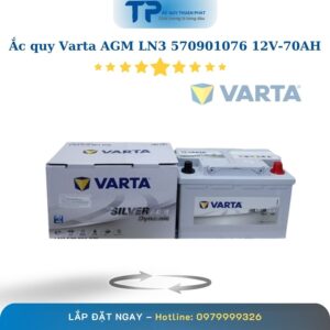 Ắc quy Varta AGM LN3 570901076 12V - 70AH