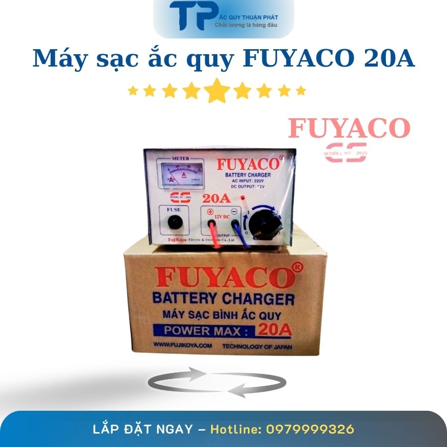 Máy sạc ắc quy Fuyaco 20A
