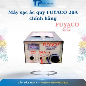 Máy sạc ắc quy Fuyaco 20A chính hãng