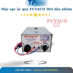 Máy sạc ắc quy Fuyaco 30A dây nhôm