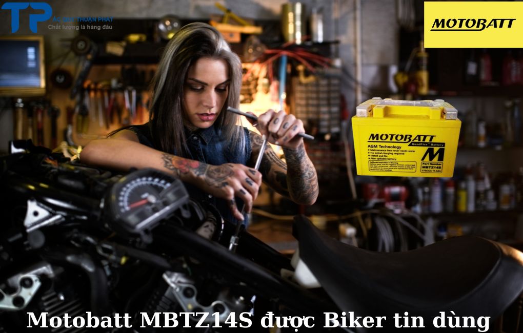 Motobatt MBTZ14S được các Biker tin dùng