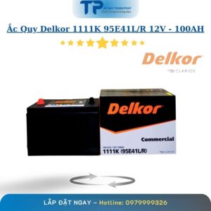 Ắc Quy Delkor 1111K 95E41R 12V - 100AH
