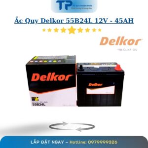 Ắc Quy Delkor 55B24L 12V - 45AH