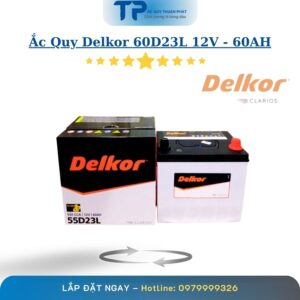 Ắc Quy Delkor 60D23L 12V - 60AH