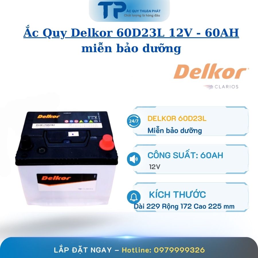 Nhà phân phối ắc quy Delkor tại TPHCM
