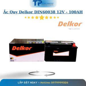 Ắc Quy Delkor DIN60038 12V - 100AH