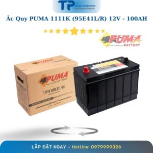 Ắc Quy PUMA 1111K 95E41L/R 12V - 100AH