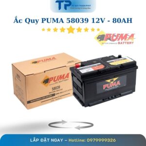 Ắc Quy PUMA 58039 12V - 80AH