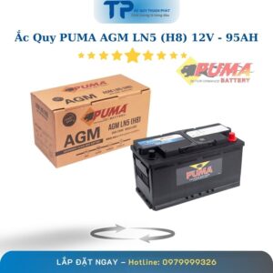 Ắc Quy PUMA AGM LN5 H8 12V - 95AH