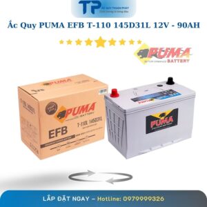 Ắc Quy PUMA EFB T-110 145D31L 12V - 90AH