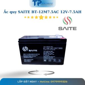 Ắc Quy Saite BT 12M7.5AC 12V - 7.5AH