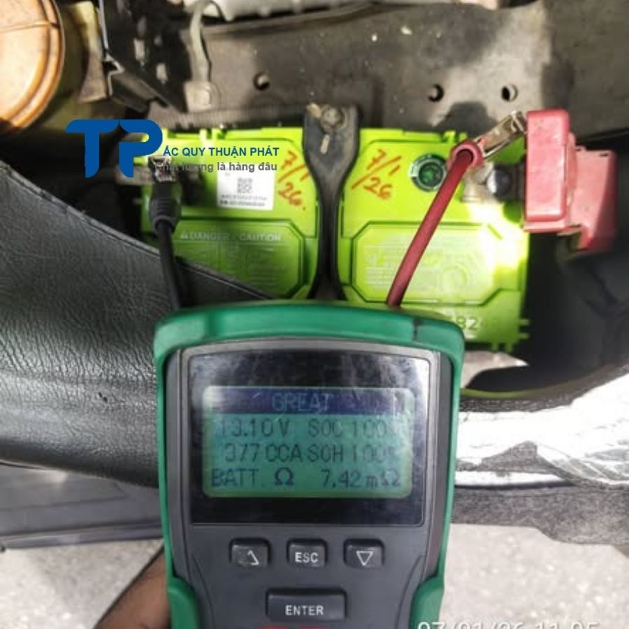 Ắc Quy AMARON 60B24L 12V - 45AH dùng cho ô tô