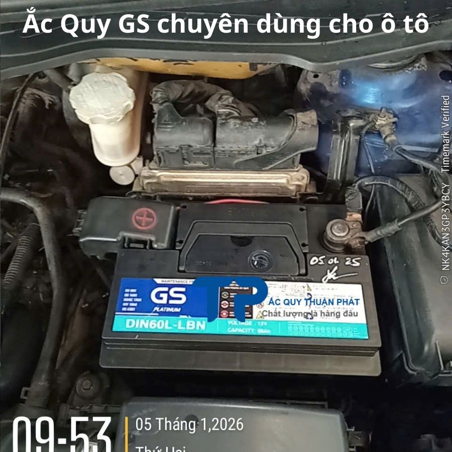 Ắc Quy GS chuyên dùng cho ô tô