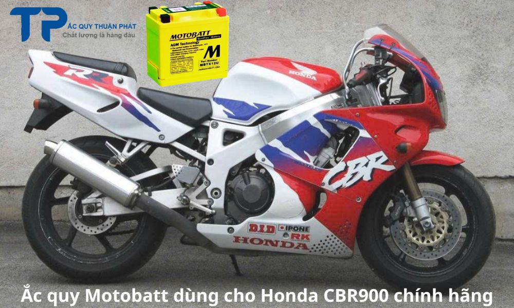 Ắc quy Motobatt dùng cho Honda CBR900 chính hãng