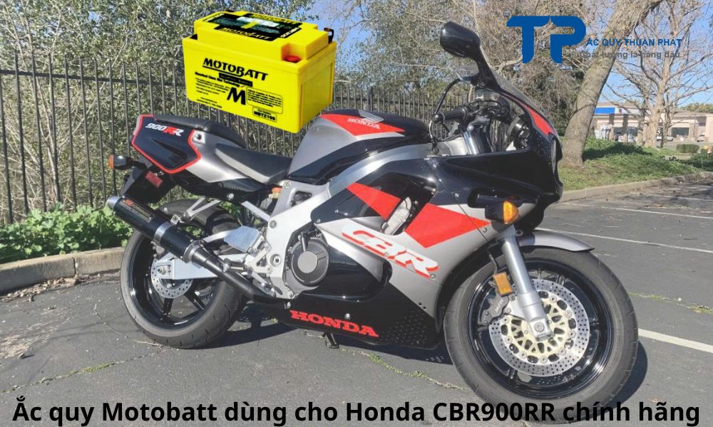 Ắc quy Motobatt dùng cho Honda CBR900RR chính hãng