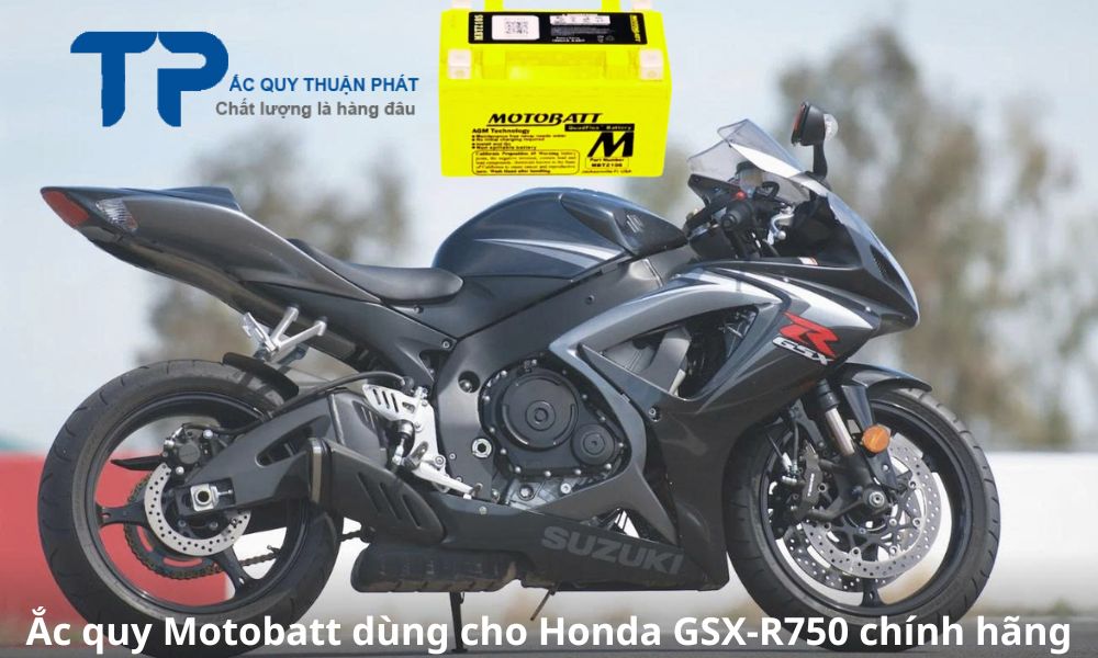Ắc quy Motobatt dùng cho Honda GSX-R750 chính hãng
