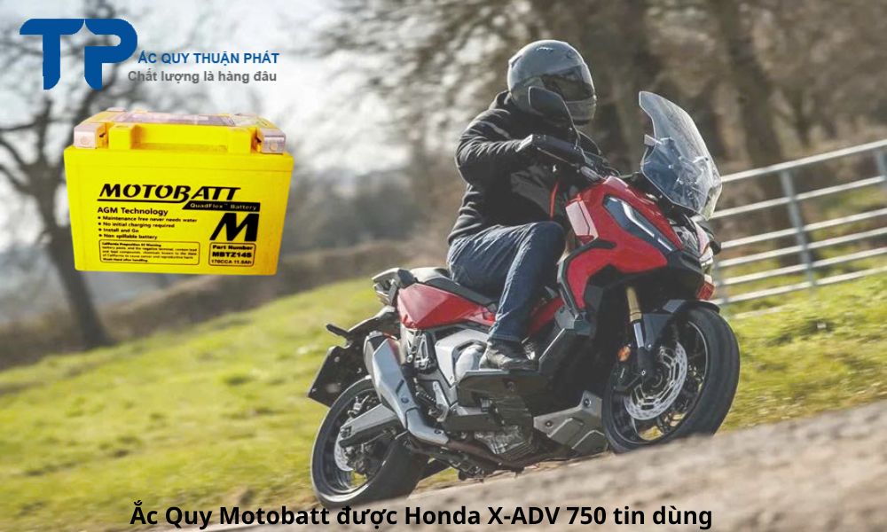 Ắc Quy Motobatt được Honda X-ADV 750 tin dùng