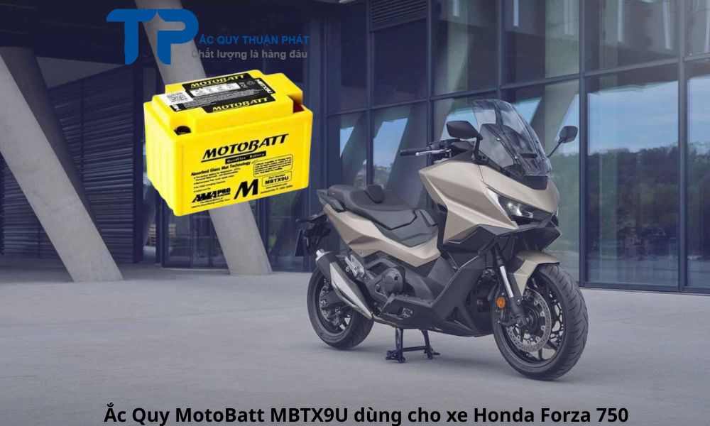 Ắc Quy MotoBatt MBTX9U dùng cho xe Honda Forza 750