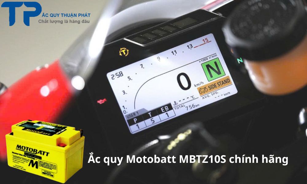 Ắc quy Motobatt MBTZ10S chính hãng