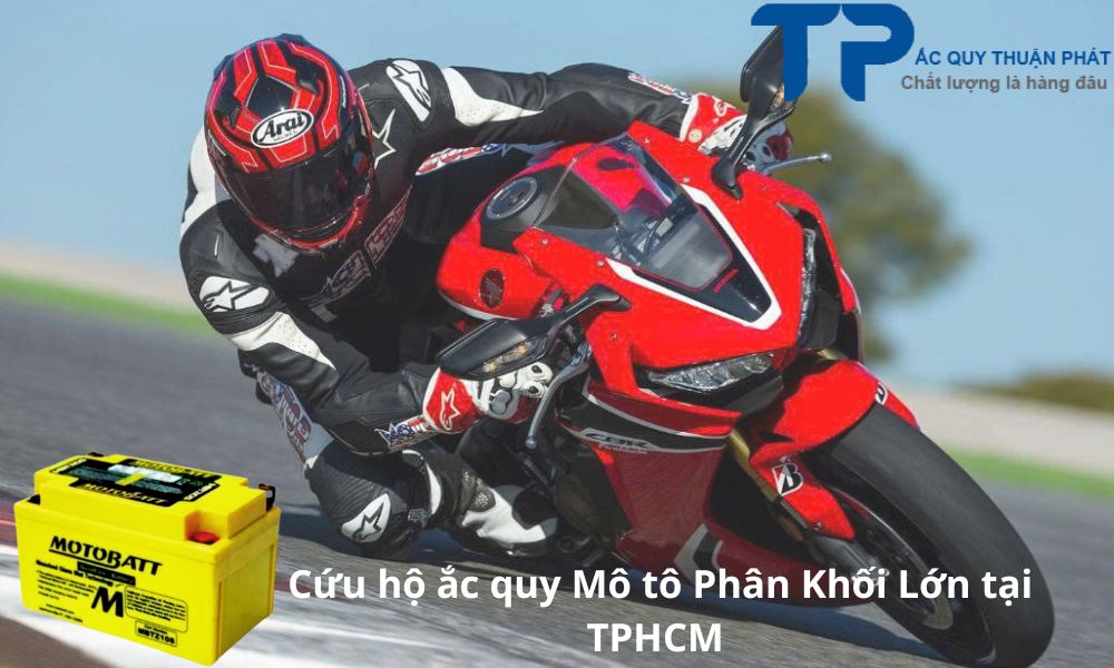 Cứu hộ ắc quy Mô tô Phân Khối Lớn tại TPHCM