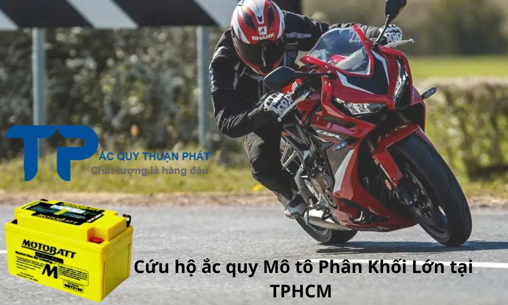 Cứu hộ ắc quy Mô tô Phân Khối Lớn tại TPHCM